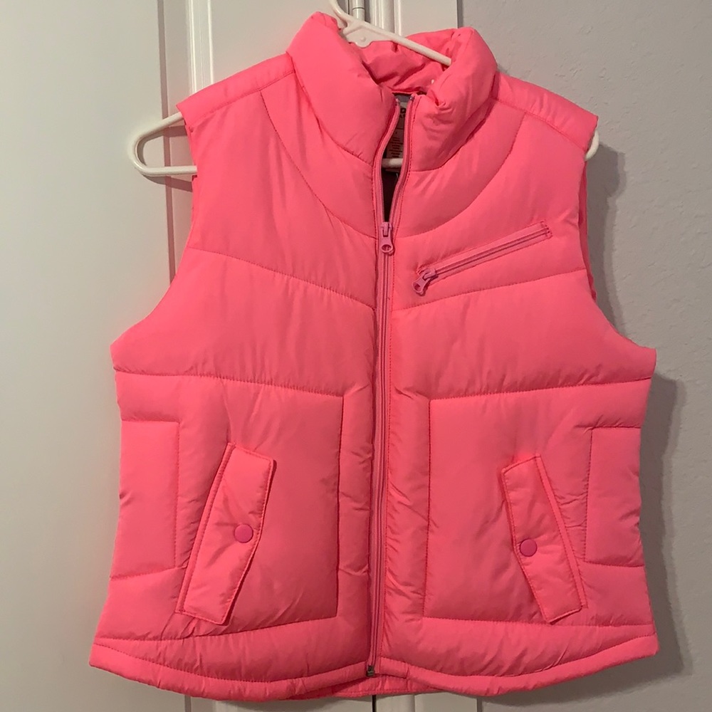 Bright pink Arizona vest